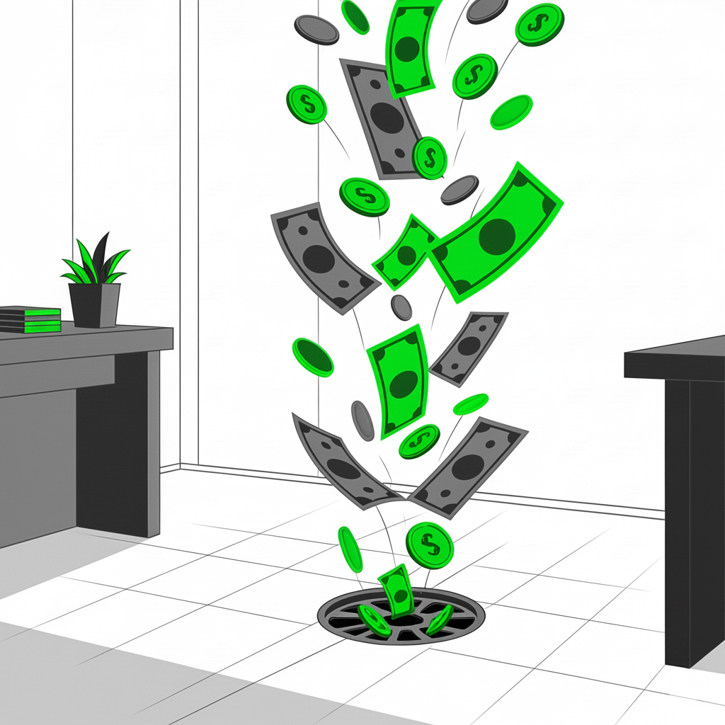 Sua empresa vende, mas o dinheiro não aparece? O "ralo" invisível que pode estar quebrando seu negócio.